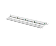 Lanberg Patchpanel 24p 19" 0,5U UTP 5e organizer (szary) - 457235 - zdjęcie 5